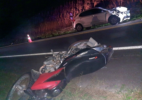 Motociclista morre após ser atingido por carro em grave acidente na BR-174