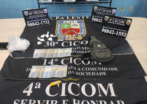 Homem é baleado após atirar contra viatura para não parar em abordagem em Manaus