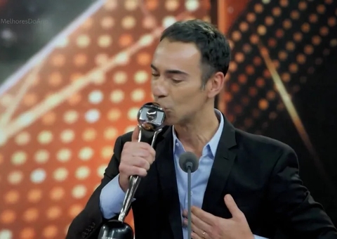 César Tralli ganha prêmio 'Melhores do Ano' na categoria Jornalismo