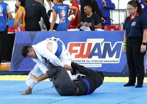 Jiu-Jítsu: 38ª edição do Amazonense da FJJAM reúne mais de 2 mil atletas em Manaus