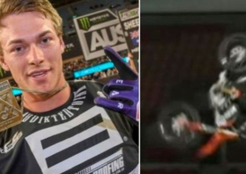 Piloto de motocross de 27 anos morre após tentar manobra em treinamento