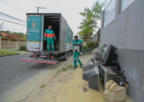 Manaus terá drive-thru para descarte de celulares e eletrodomésticos neste sábado