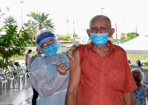 Vacinação em idosos de 69 anos começa na segunda-feira em Manaus 