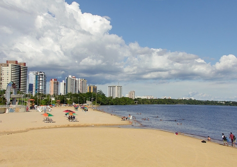 Praia da Ponta Negra ficará interditada durante feriado da Semana da Pátria