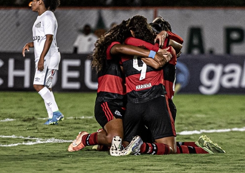 Flamengo vence Santos no Brasileiro Feminino