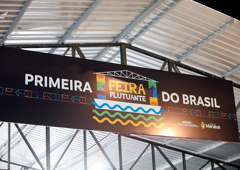 Feira flutuante é inaugurada na Manaus Moderna