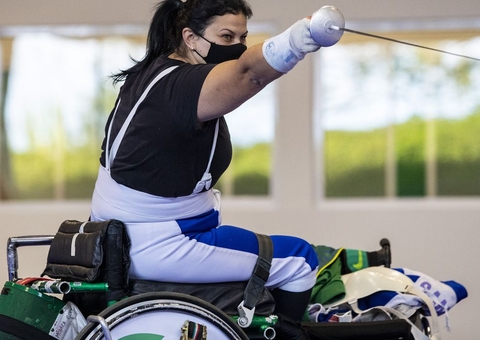 Brasileiros são eliminados na esgrima em cadeira de rodas nas Paralimpíadas