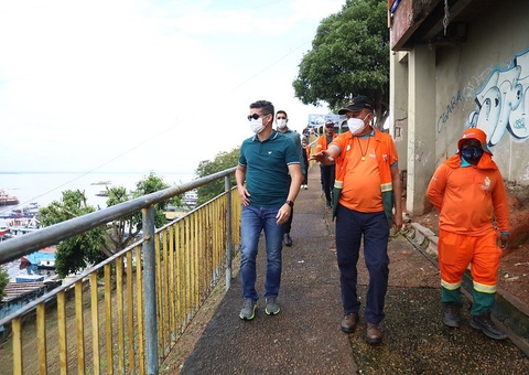 Orla do Amarelinho será revitalizada a partir desta segunda em Manaus