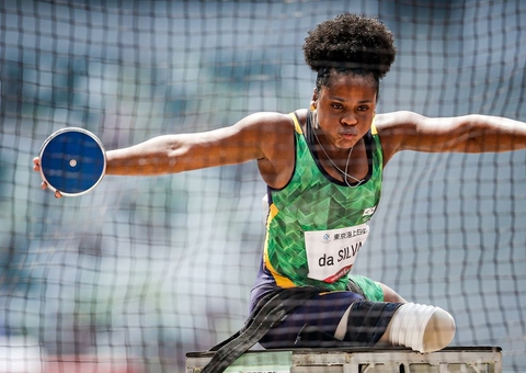 Paralimpíada: Julyana da Silva garante bronze no lançamento de disco 
