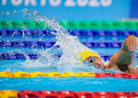 Seis brasileiros disputam finais da natação na Paralimpíada de Tóquio 