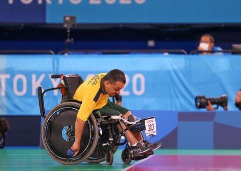 Maciel Santos conquista bronze na bocha