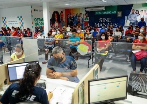 Sine Manaus oferta 98 vagas de emprego nesta quarta; confira