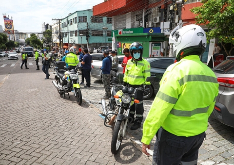 Fiscalização é reforçada na Zona Azul do Centro de Manaus