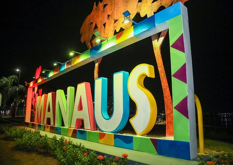 Pontos turísticos vão ganhar letreiros em Manaus