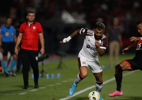 Atlético-GO e Flamengo empatam em jogo com emoção até o fim