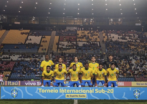 Brasil enfrenta o Equador hoje no Torneio Internacional Sub-20