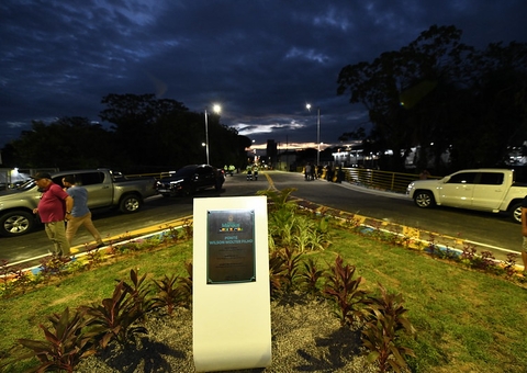 Ponte Wilson Wolter Filho é inaugurada em Manaus