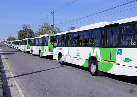 Mais 15 novos ônibus coletivos serão entregues em Manaus nesta terça-feira
