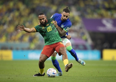 Brasil termina primeiro tempo empatado em 0 a 0 com Camarões