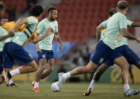 Com Neymar recuperado, Brasil enfrenta Coreia do Sul pelas oitavas