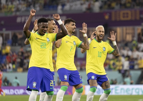 Brasil goleia Coreia do Sul e vai enfrentar Croácia nas quartas de final
