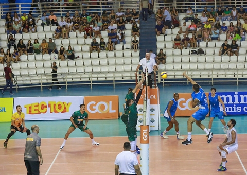 Manaus vence Minas Tênis Clube na Superliga B de voleibol masculino
