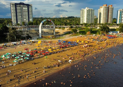 Jogo entre Flamengo e São Paulo será transmitido em dois telões na Ponta Negra