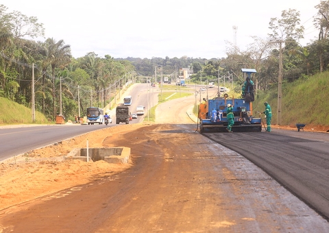 Obra de Anel Viário ultrapassa 80% de conclusão na zona Oeste de Manaus