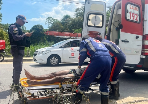 Homem é espancado por populares após ser flagrado furtando casa na Cidade Nova