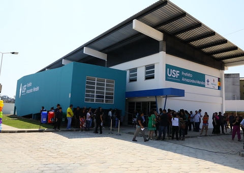 Unidade de Saúde Amazonino Mendes é inaugurada em Manaus