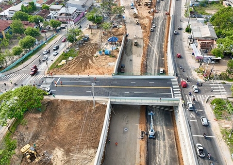 Prefeitura libera tráfego em via do Complexo Viário da Avenida das Torres