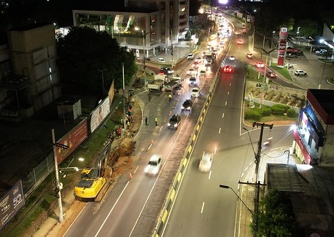 Alargamento da avenida Ephigênio Salles já tem prazo ser finalizado em Manaus