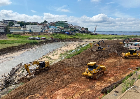 Com recurso do governo federal, Manaus terá serviço de desassoreamento de igarapés