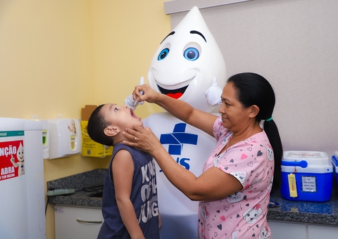 Manaus inicia campanha de vacinação contra a poliomielite nesta segunda-feira