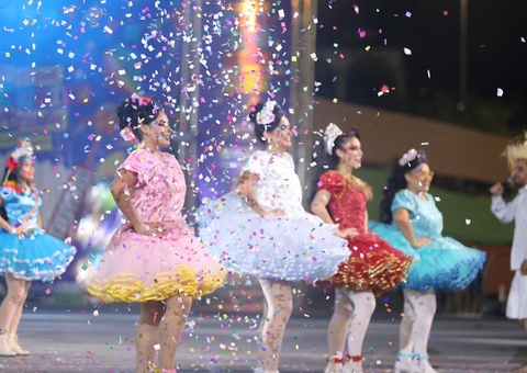 Quadrilhas agitam público na primeira noite do 66º Festival Folclórico do Amazonas 