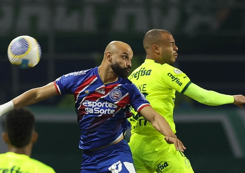 Brasileirão: Palmeiras vence o Bahia por 2 a 0