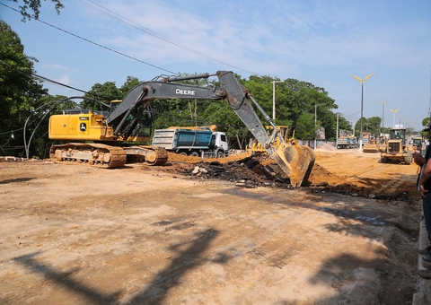 Trânsito na Av. Mário Ypiranga será liberado na tarde desta segunda-feira