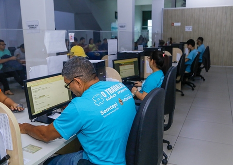 Balcão do Sine Manaus oferta 352 vagas de emprego nesta segunda-feira