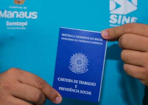 Sine Manaus tem vagas para todos os níveis de escolaridade e 12 exclusivas para PCDs