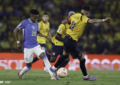 Eliminatórias: Brasil termina primeiro tempo empatado com Equador