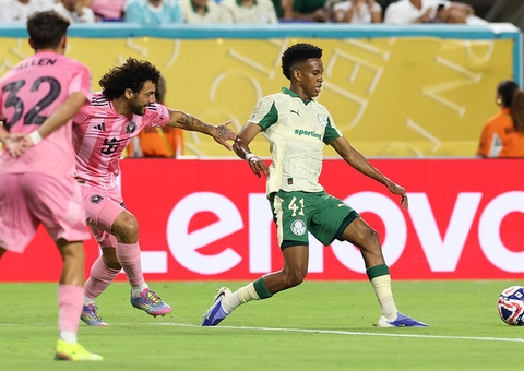 Palmeiras empata no fim com Inter Miami e vai às oitavas contra o Botafogo