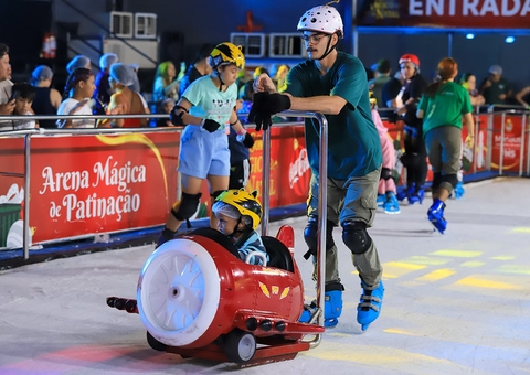 Arena Mágica de Patinação na Ponta Negra encerra nesta quinta-feira