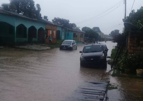 Manicoré registra chuva torrencial nesta terça-feira 