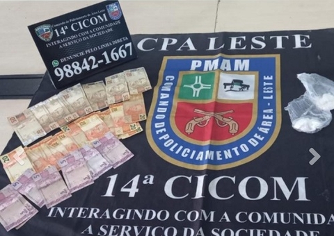 Taxista é preso com drogas durante blitz em Manaus