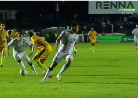 Fora de casa, Amazonas perde por 1 a 0 para o Operário-PR