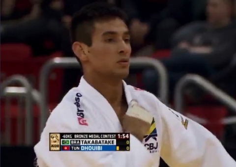 Eric Takabatake é derrotado no Judô e está fora das Olimpíadas
