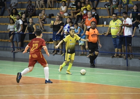Ginásio Renné Monteiro recebe Campeonato Amazonense de Futsal Sub-10 e 12