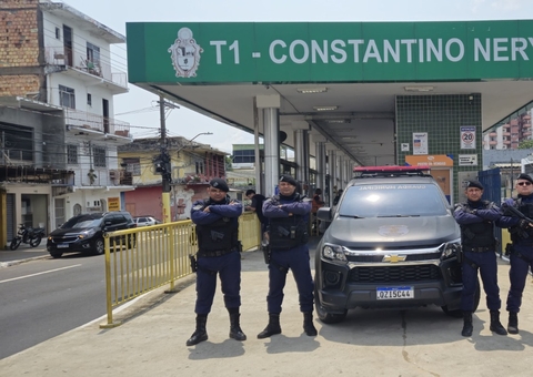 Manaus registra redução de 45% no número de assaltos a ônibus