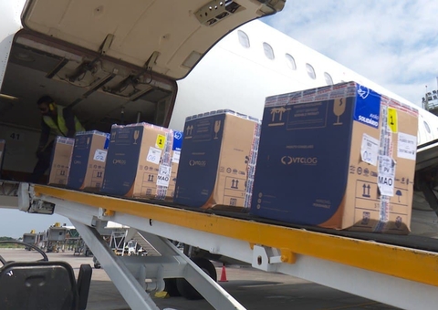 Amazonas recebe 84.650 novas doses de vacina contra a Covid-19