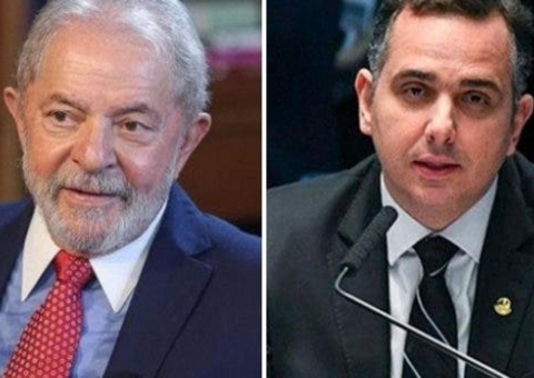 Ex-presidente Lula reúne com presidente do Senado nesta quinta